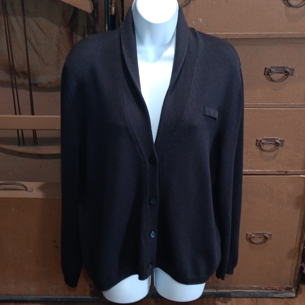AIR CANADA EMPLOYEE CARDIGAN SWEATER.  #5486